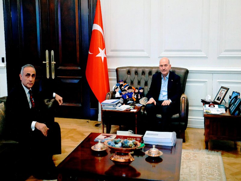 Visit to Our Minister of Interior, Mr. Süleyman Soylu