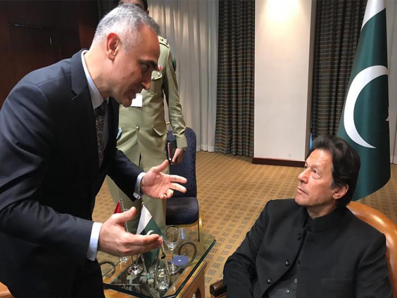 Meeting with Pakistan Prime Minister Mr. Imran Khan