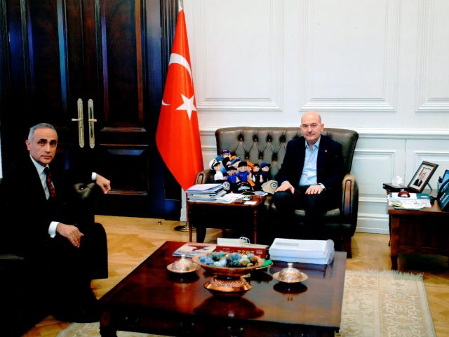 Süleyman Soylu ve ihsan şahin